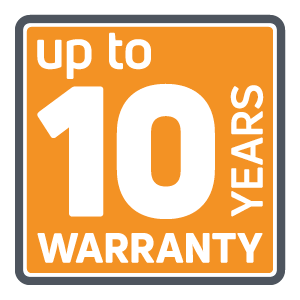 Ecreso up to 10 year warranty